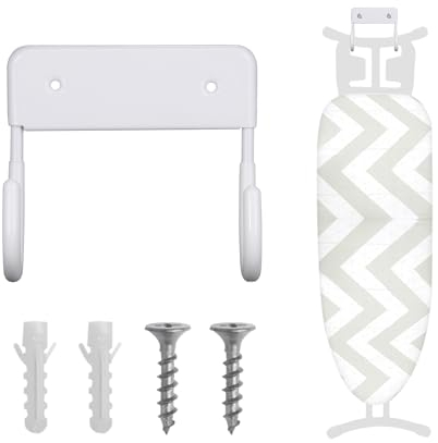 1 gancio per asse da stiro, adatto per piccoli e grandi ganci per asse da stiro, design unico e ordinato