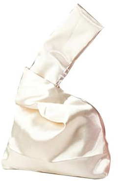 Borsa da Polso Donna Mini Borsa a Nodo Stile Vintage Giapponese Borsa a Tracolla in Seta Ragazza Portachiavi Porta Telefono Borsa per Studenti Borsa Pieghevole Riutilizzabile per la Spesa, 02, Taglia
