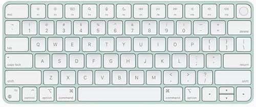 Apple Magic Keyboard with Touch ID (QWERTY UK English) Green (Renewed)