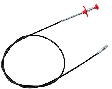 Flexible 4-Claw Pipe Cleaner, Telescopic Gripper Pliers, Drain Cleaning Tool, Drain Cleaner Spiral for Clogged Pipes, Toilets, Sinks, Bathtubs & Sewers (160 cm)