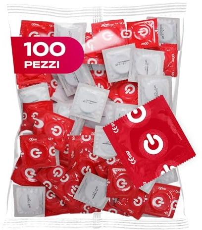 ON) Condoms Super Thin 54mm Width, 100 Pack, Premium Condoms Ultra Thin, Extra Thin 0.05mm Wall Strength