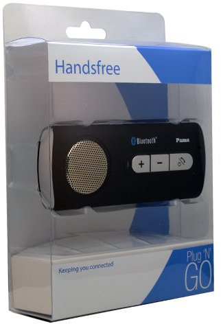 Plug n Go manos libres 4.1bluetooth Visor Kit de coche con Bluetooth Apoyo