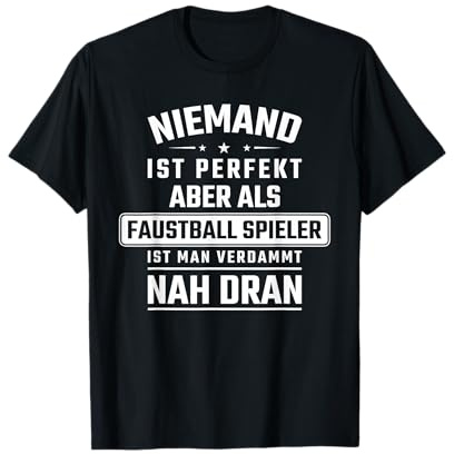 Faustball Spruch Faustballer Geschenk T-Shirt