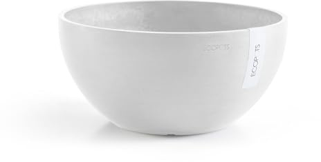 Ecopots Brussels 25 Blumentopf - L 25 cm x H 12 cm - Innen- und Außenbereich