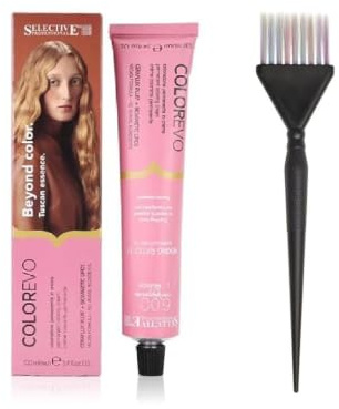 COLOREVO Hårfärg 100 ml 2 stycken plus färgpensel speciell (6,0)
