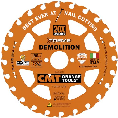 CMT ORANGE TOOLS 286.790.24M - KREISSÄGEBLÄTTER ITK HW 190x2.3/1.2x30 Z24 ATB