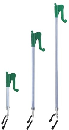 AHLOKI Greifer, Greifzange für Senioren, Greifhilfe, für Die Müllabfuhr,Abfallsammlung für Müll/Wurf Pflücker Hand (100cm)