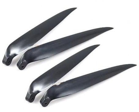 hJNGdU Rctimer 1160 11x6 Folding Compatible With RC Powered Glider Plane Multirotor Quadcopter Parts 2 Pairs(1160)