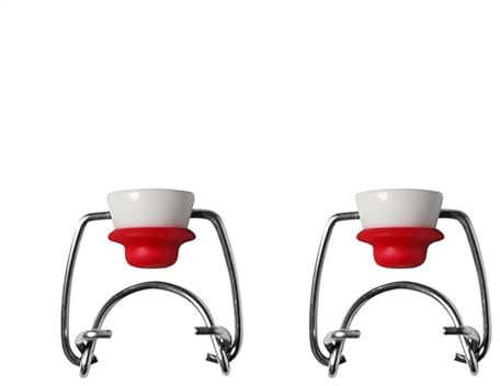 Tapón de cerámica – 6 tapones de repuesto seguros para la cocina, botellas con tapa abatible | Tapas giratorias y similares para el hogar, el restaurante y la cocina