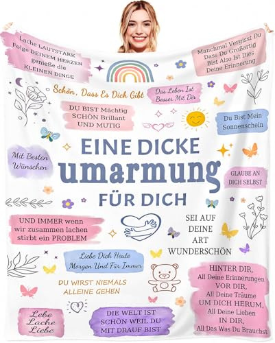 ARRITS Beste Freundin Geschenke Decke 150 x 200 cm