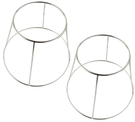 Ciieeo 2 pièces Support Plateau Fruits de Mer Inox Double Acier Inoxydable pour et Service Rangement Pratique pour Assiettes de Cuisine et Restaurant