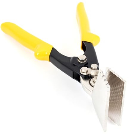 Alicates permanentes de acero suave con agarre ergonómico para fabricación y reparación de chapa de metal, herramienta de doblado de metal de acero suave