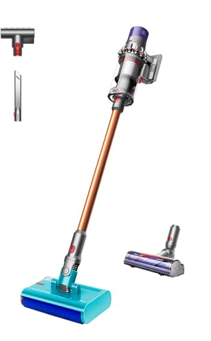 Dyson Cyclone V10 Submarine™ Aspirapolvere e Lavapavimenti Senza Filo – 150 Air Watt, fino a 60 min di autonomia, pavimenti duri, tecnologia anti-groviglio