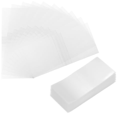 QUARKZMAN 400 Stück Klare Perforierte Schrumpfbander 82x40mm Für Tropfer | PET Schrumpffolienbander, Für Flaschen Passt Auf Deckel Durchmesser 47-51mm, Gläser Versiegelung, Reagenzglas Flaschen