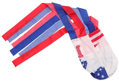 ROMISBABA Windsack Windsock Blau Wetterfeste Garten Dekoration Für Außenbereich Leicht Hängend Sichtbar Windfähnchen Für Terrasse