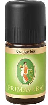 PRIMAVERA Ätherisches Öl Orange bio 5 ml - Aromaöl, Duftöl, Aromatherapie - stimmungserhellend, ausgleichend - vegan