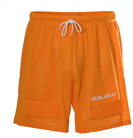 Bauer Kinder Jock Short Mesh - Senior, Gelb, M, 1039245
