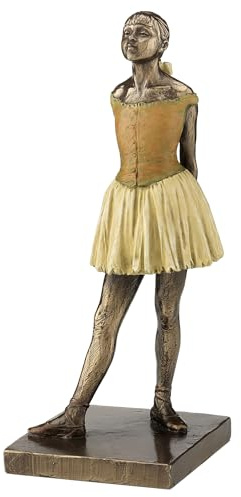 VERONESE Statue de Ballerine Degas Little Dancer (Bronze) (18 cm de Haut)