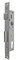 Tesa Assa Abloy 4210205NM Cerradura Monopunto De Palanca Basculante Para Perfiles metálicos Niquel Mate Entrada 20 mm 2210