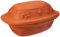 Römertopf Rustico Cocotte Non émaillée en Argile Naturelle 3 l env. 33,5 x 25 x 18 cm Cuisson sans Graisse pour jusqu'à 4 Personnes Passe au Four et au Micro-Ondes Passe au Lave-Vaisselle
