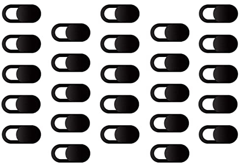 ReFind Webcam Cover [25 Pack] - Ultra thin Laptop Camera Cover Slide- Privacy Sticker & Webcam Protector for Laptop, PC, MacBook, iPhone, Android and Computer Accessories