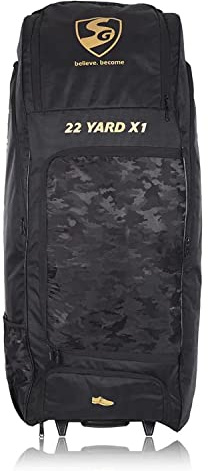 SG 22 Yard X1 Duffle Wheelie Cricket Kit Taschen, Cricket Kitbag – Groß