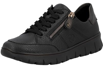 Rieker dam N1301 snörskor, svart, 42 EU, svart, 42 EU