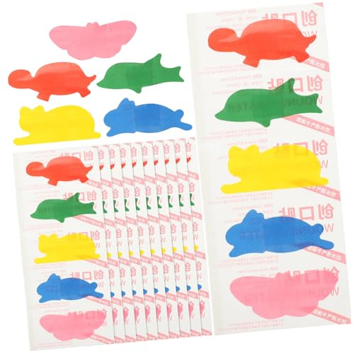 iplusmile Curita De Color Para Pequeños Divertida Granel Por Caja Para Uso Diario Casa o Escuela