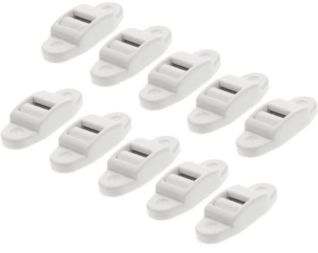 Cabilock 10pcs Webbing Cleaner Replacement with Internal Brush and Belt Guide Roller for Roller Shutter Strap Replacement Accessories Compatible with Various Systems