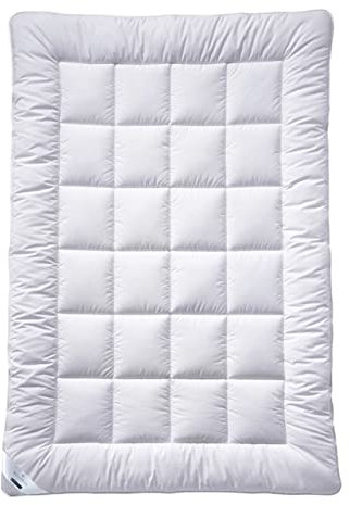 Billerbeck Bettdecke E22 Wash-Star UNO - Ganzjahresdecke – 135 x 200 cm – Faserdecke – MAGICfill® - Hohlfaser, 100% Polyester – mit Eco Wash-Egg