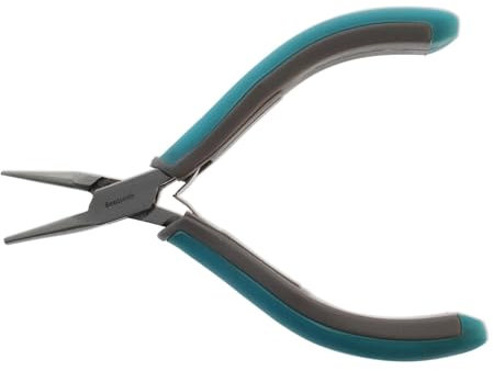 The Beadsmith Simply Modern Series, Round/Concave Nose Pliers, 4.75 Inches Long