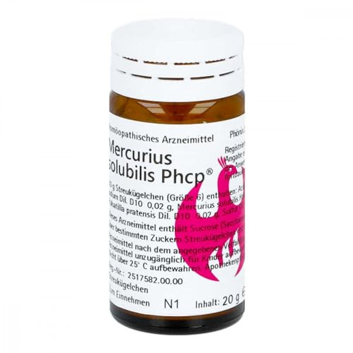MERCURIUS SOLUBILIS PHCP Globuli 20 g