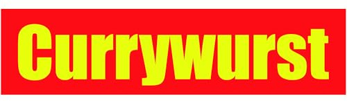KIWISTAR - Werbeplane - Currywurst - 150cmx50cm - Plane Banner Gerüstplane