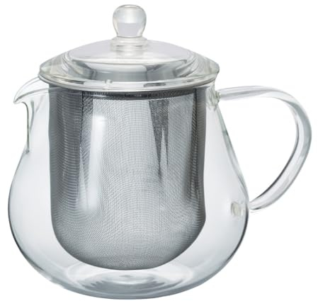 Hario Leaf Tea Pot with Stainless Steel Filter, 450ml