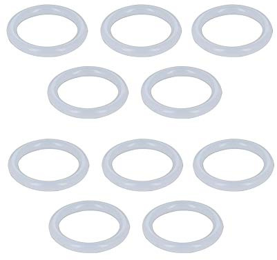 Othmro Silikon-O-Ringe, 19 mm Innendurchmesser, 25 mm Außendurchmesser, 3 mm Breite, Dichtung, 10 Stück