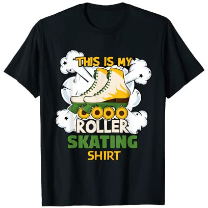 Mein Rollschuhfahren Shirt Rollschuh Skater Rollschuhfahren T-Shirt