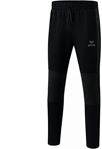 Erima Unisex Erwachsene Trainings- Hose (3102101), schwarz, XL