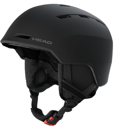 HEAD Unisex - Adult VICO skid- och snowboardhjälm, svart, XS/S