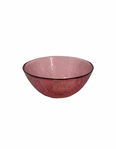 Rose e Tulipani - Luci - Ciotola Rosè - Vetro - 15 cm