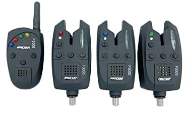 Cormoran Pro Carp F-3000 Bissanzeiger-Set 3+1 Funkbissanzeiger Komplettset