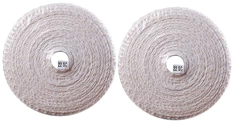 Abaodam Meat Netting Roll 2 Rolls 16-Hole 5m Elastic Mesh Netting for Cooking Ham Sausage Roast Kitchen Meat Net Bags for Butchers and Home Food Preparation