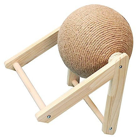 FRCOLOR 1stück Kratzball Für Katzen Interaktives Holzspielzeug Spielverhaltens Und Schutz Von Möbeln Langlebig Und Dekorativ Für Zuhause