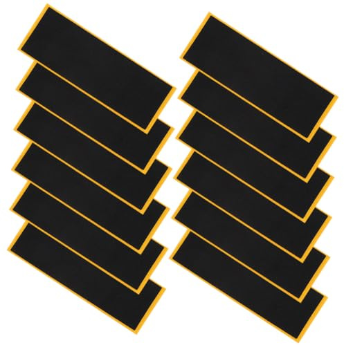 LALADEFIEE Finger Skateboard Grip Tape Antidérapant 12 Pièces Ruban Adhésif en Mousse Facile À Coller pour Remplacer Les Autocollants Usés 4.33 X 1.50 X 0.04 in