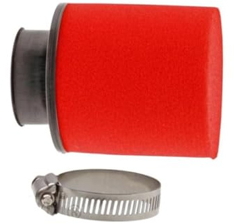 Sportluftfilter Racing Schaumstoff passend für Roller Mofa Moped 28–35mm Universal Luftfilter Aerox Speedfight NRG Jog Beta Rieju Tuning