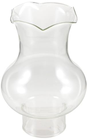 ifundom Paralume in Vetro per Lampada a Petrolio Caratteristiche Stabili e Facile da Installare, Design Vintage ed Elegante per Decorazione Casa