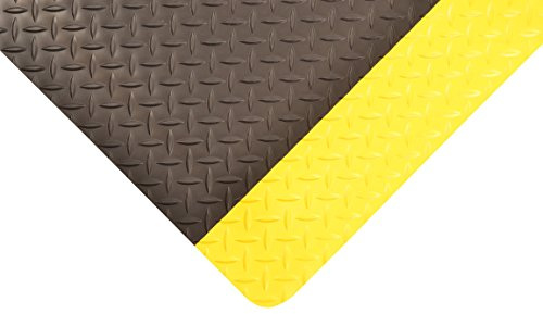 Notrax® 479 Cushion Trax® Bestverkaufte Anti-Ermüdungsmatte 60cm x 91cm Schwarz/Gelb