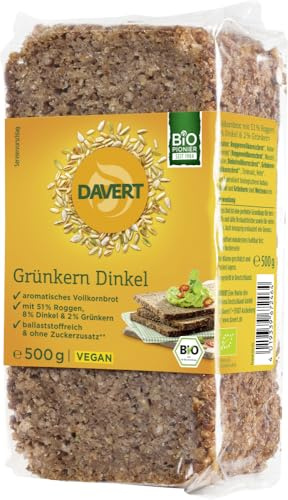 Davert Bio Grünkern-Dinkelbrot (2 x 500 gr)
