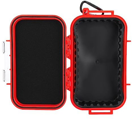Outdoor Anti-Druck Fall, Shockproof wasserdichte Aufbewahrungskoffer luftdicht Carry Box Container(Rot)