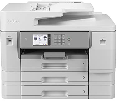 Brother MFC-J6957DW Wireless Colour Inkjet Printer |A3 3-1 (Print/Copy/Scan) | Wi-Fi/USB/NFC | A4 | 750 sheet, UK Plug