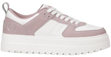 HUGO Lyssa_Tenn_Fly sneakers, öppen vit, 39 EU, Öppen vit, 39 EU